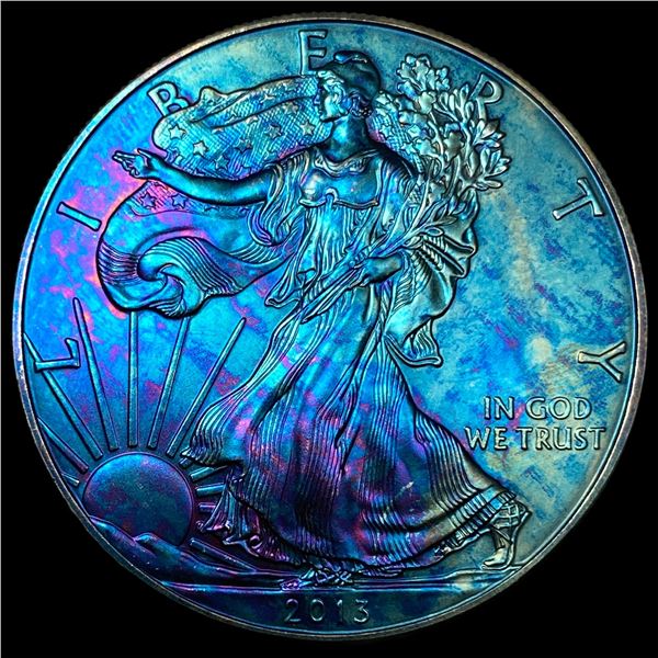 2013 1 oz Silver American Eagle $1 GEM BU