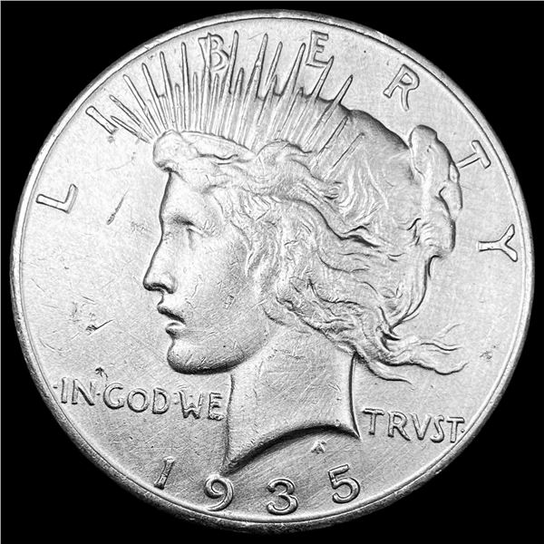 1935-S Silver Peace Dollar CLOSELY UNCIRCULATED