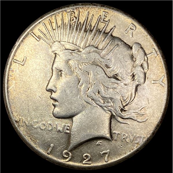 1927 Peace Silver Dollar NEARLY UNCIRCULATED