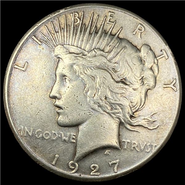 1927 Peace Silver Dollar NEARLY UNCIRCULATED