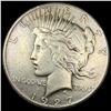 Image 1 : 1927 Peace Silver Dollar NEARLY UNCIRCULATED
