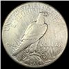 Image 2 : 1927 Peace Silver Dollar NEARLY UNCIRCULATED