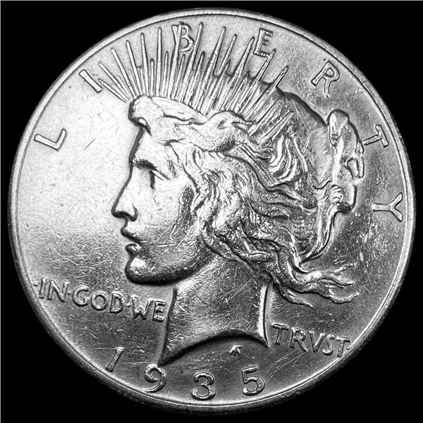 1935-S Silver Peace Dollar CLOSELY UNCIRCULATED