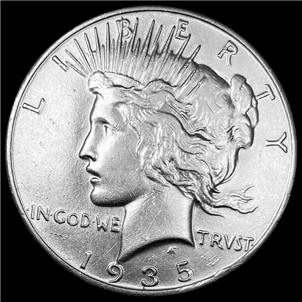 1935-S Silver Peace Dollar CLOSELY UNCIRCULATED