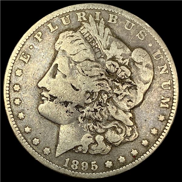 1895-O Silver Morgan Dollar LIGHTLY CIRCULATED