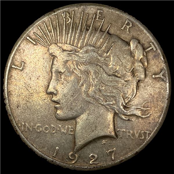 1927 Peace Silver Dollar NEARLY UNCIRCULATED