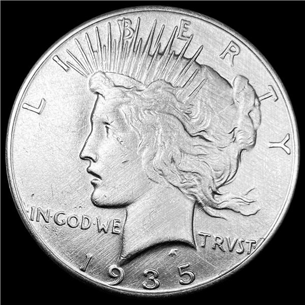 1935 Silver Peace Dollar CHOICE AU