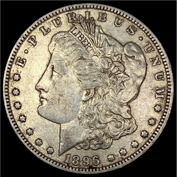 1896-O Silver Morgan Dollar NEARLY UNCIRCULATED