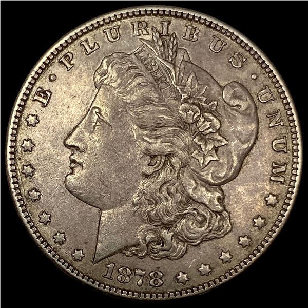 1878 7/8TF Silver Morgan Dollar CLOSELY UNCIRCULATED