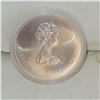 Image 2 : 1976 Montreal Olympics Canoeing $5 Silver Coin