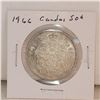 Image 1 : 1966 Canada Silver 50 Cent Coin