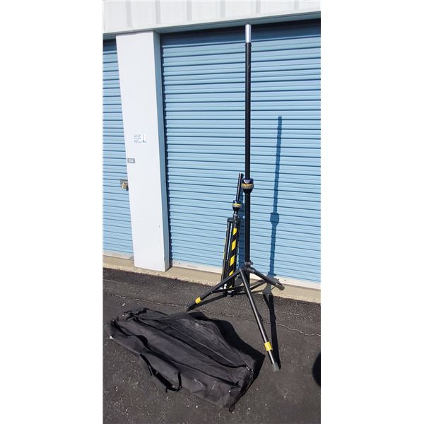 2 Large Speaker Stands w/ Carrying Bag - Ideal for Large Functions