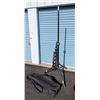 Image 1 : 2 Large Speaker Stands w/ Carrying Bag - Ideal for Large Functions