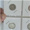Image 2 : Lot of 8 Canada Silver 10 Cent Pieces