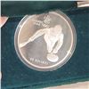 Image 2 : 1987 Calgary 1988 Olympics Curling $20 Silver Coin