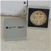 Image 1 : 1982 Regina Cased RCM Silver Dollar
