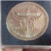 Image 2 : 1982 Regina Cased RCM Silver Dollar