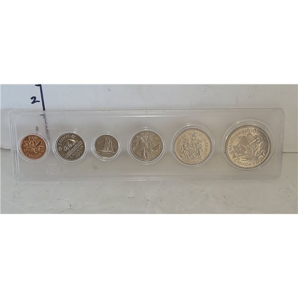 1970 Uncirculated Coin Set w/ Manitoba Dollar