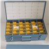 Image 3 : Lot of 3 Metal Coin Collector Boxes