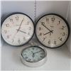 Image 1 : 3 Wall Clocks