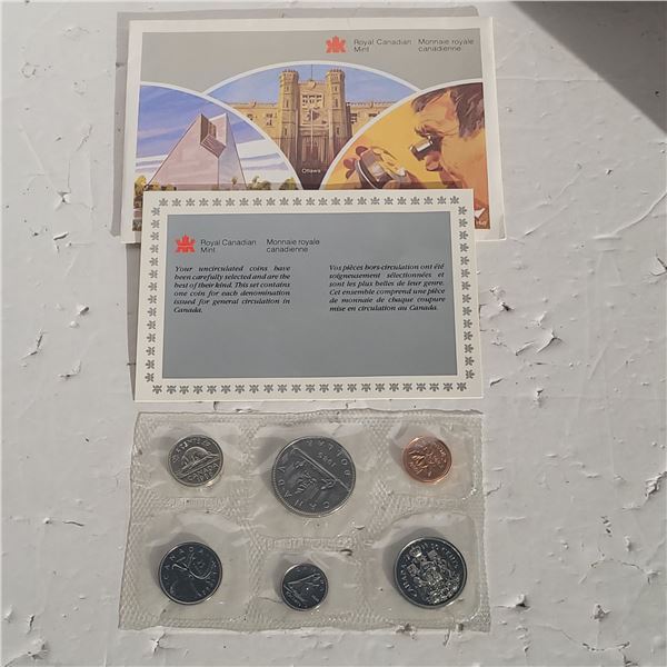1986 Uncirculated Coin Set