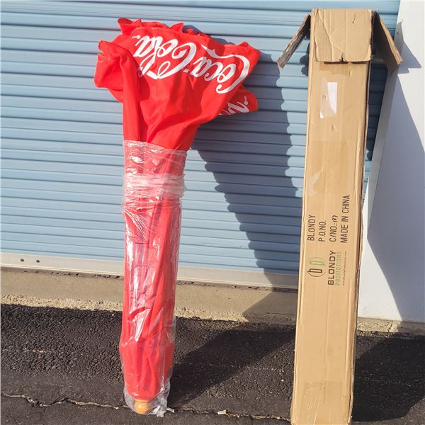 New Coca Cola Coke Patio Umbrella