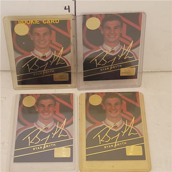Lot of 4 1994 Limited Edition Gold Standard Signature Rookie Cards