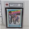 Image 1 : 1984-85 O-Pee-Chee #380 Wayne Gretzky Scoring Leader - Graded KSA 7.5 NM+