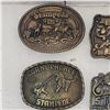 Image 2 : Nice Lot of Limited Edition Rodeo Belt Buckles