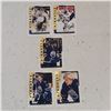 Image 1 : Lot of 5 Edmonton Oilers 1997 Pinnacle Be A Player Auto Cards - Mint Condition