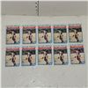 Image 1 : Lot of 10 1982 OPC #381 Dale Hawerchuk 'In Action" Rookie Cards