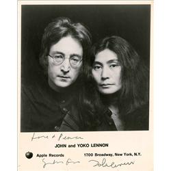 John Lennon and Yoko Ono
