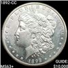Image 1 : 1892-CC Morgan Silver Dollar CHOICE BU+