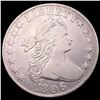 Image 1 : 1806 Knob 6 Small Stars Draped Bust Half Dollar