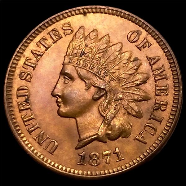 1871 Indian Head Cent