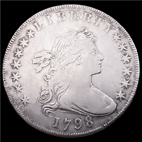 1798 Lg Eagle Draped Bust Dollar