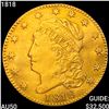 Image 1 : 1818 $5 Gold Half Eagle CLOSELY UNCIRCULATED