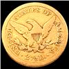 Image 2 : 1840 $2.50 Gold Quarter Eagle NEARLY UNCIRCULATED