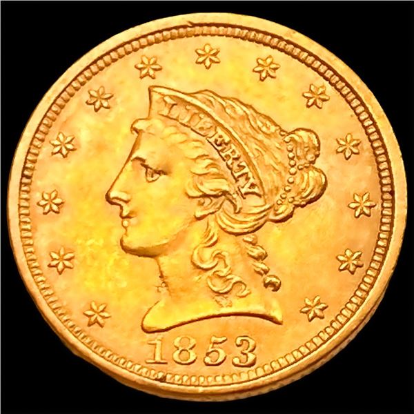 1853 $2.50 Gold Quarter Eagle
