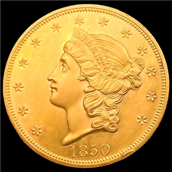 1850 $20 Gold Double Eagle