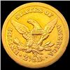 Image 2 : 1863-S $2.50 Gold Quarter Eagle CLOSELY UNCIRCULATED