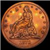 Image 1 : 1870 J-998 Copper One Dollar Pattern Proof