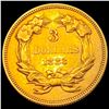 Image 2 : 1883 $3 Gold Piece CHOICE BU