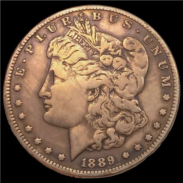 1889-CC Morgan Silver Dollar