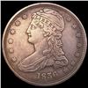 Image 1 : 1836 Reeded Edge Capped Bust Half Dollar