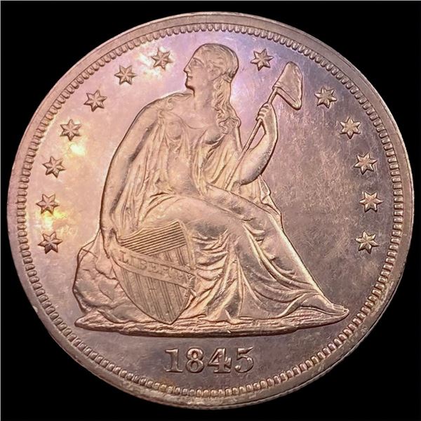 1845 Seated Liberty Dollar