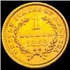 Image 2 : 1853 Rare Gold Dollar UNCIRCULATED