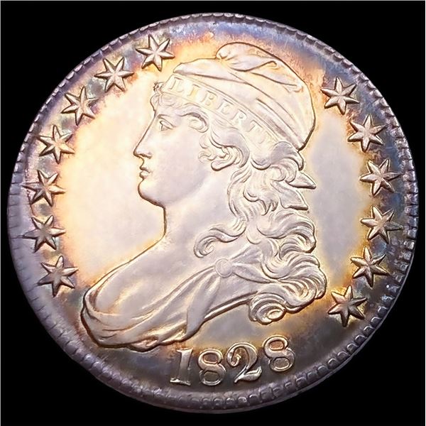 1828 O-101 Capped Bust Half Dollar