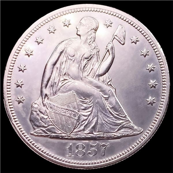 1857 Seated Liberty Dollar