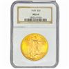 Image 1 : 1924 $20 Gold Double Eagle NGC MS64